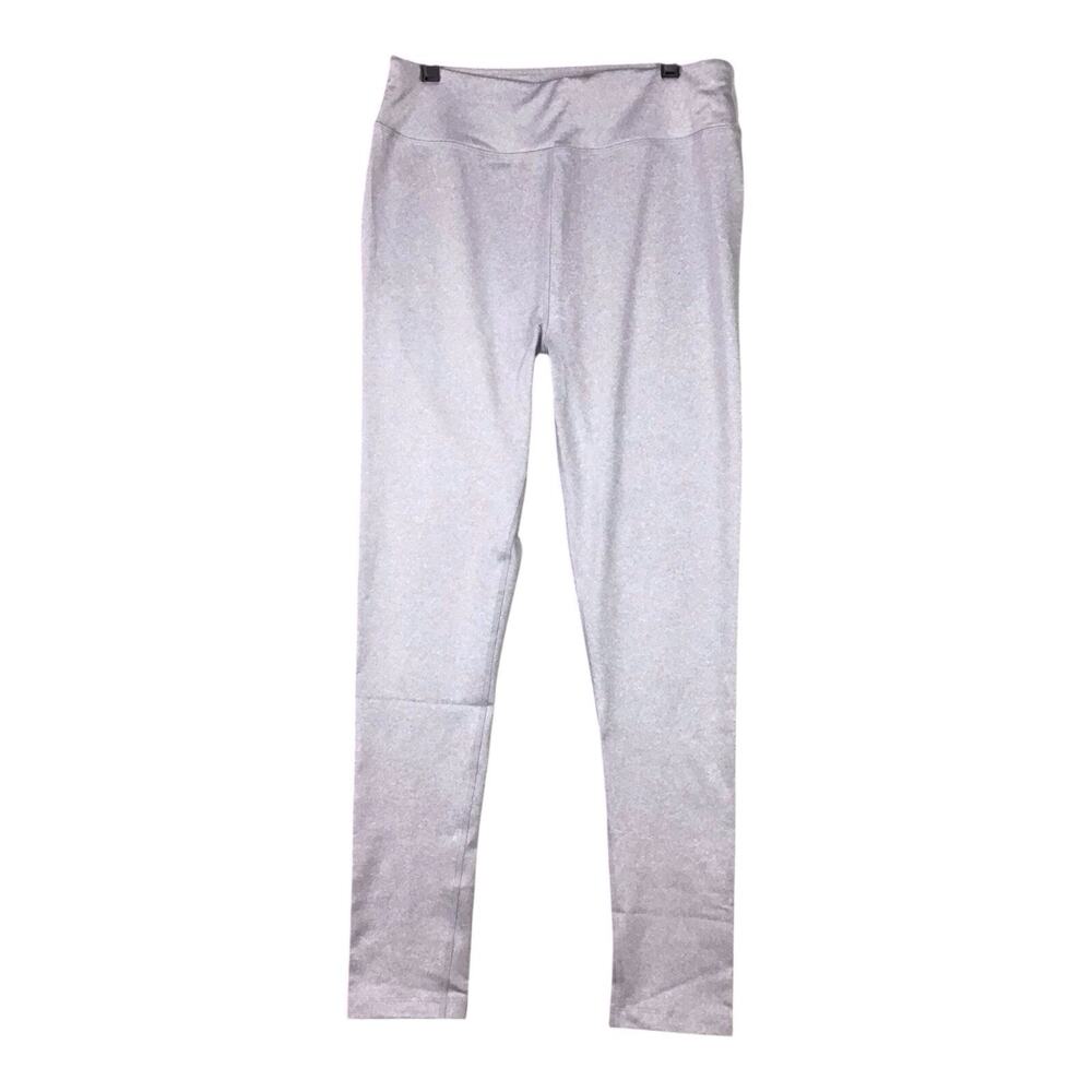 Full Beauty Sport Women’s Gray Fitness Leggings Stretch Size 12 NWOT